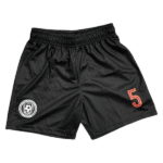 Black Game Shorts